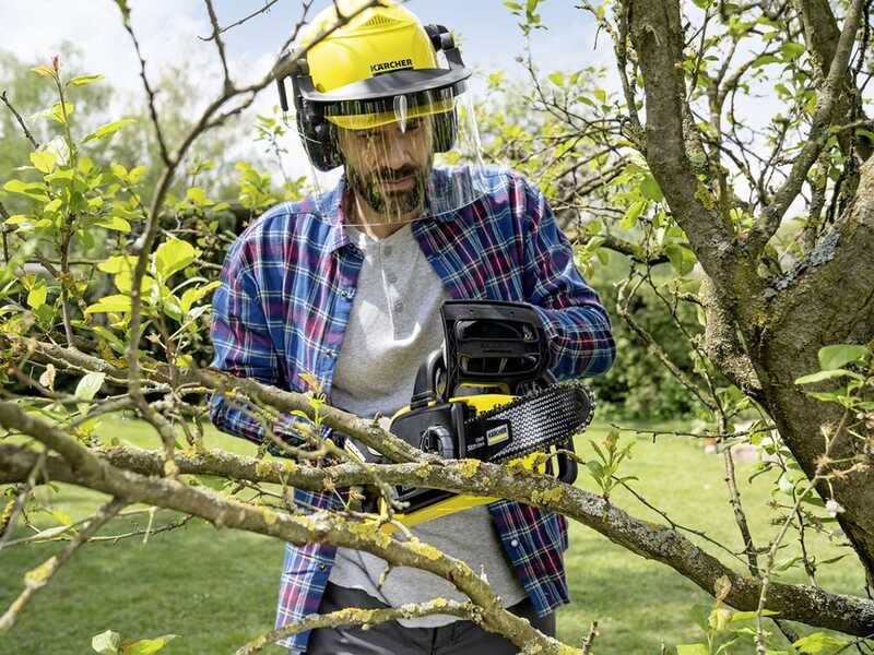Karcher CNS 18-30 - Elettrosega a batteria 18V 5Ah - Lama da 30cm