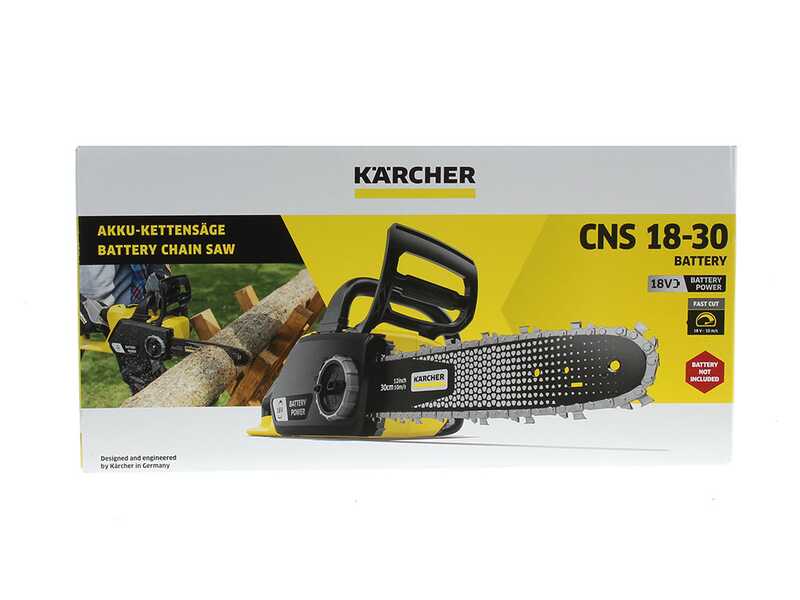 Karcher CNS 18-30 - Elettrosega a batteria 18V 5Ah - Lama da 30cm