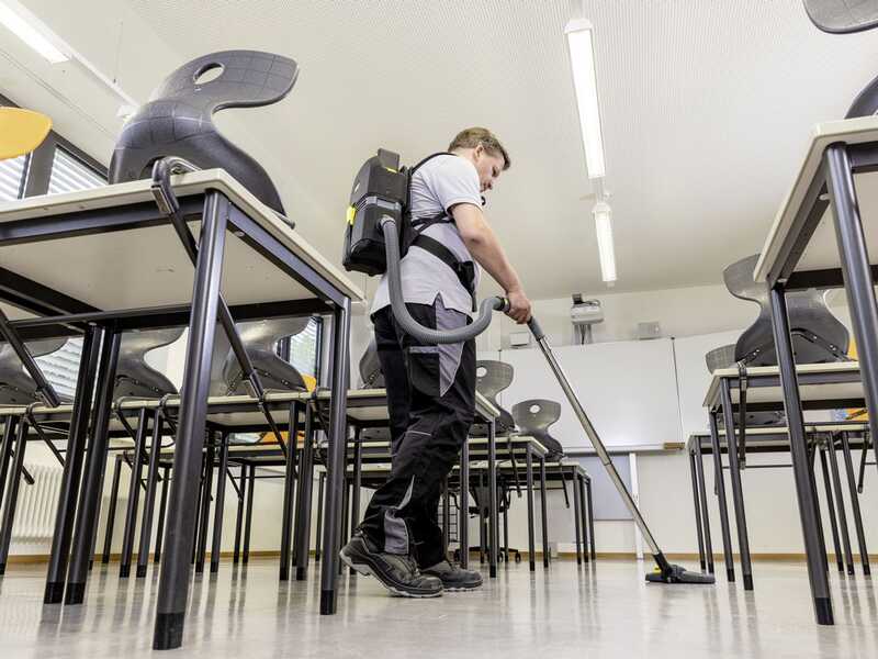 Karcher PRO BVL 3/1 Bp - Aspirapolvere a zaino professionale a batteria - 36V 5Ah