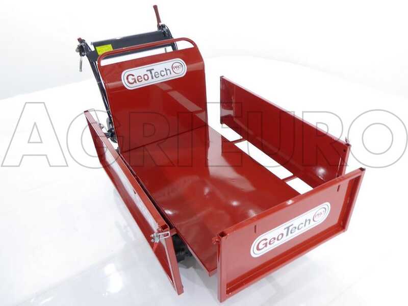 OUTLET - UTILIZZATO PER PROVA - GeoTech-Pro GeoPorter 530E Hydro - Motocarriola cingolata - Portata 500Kg