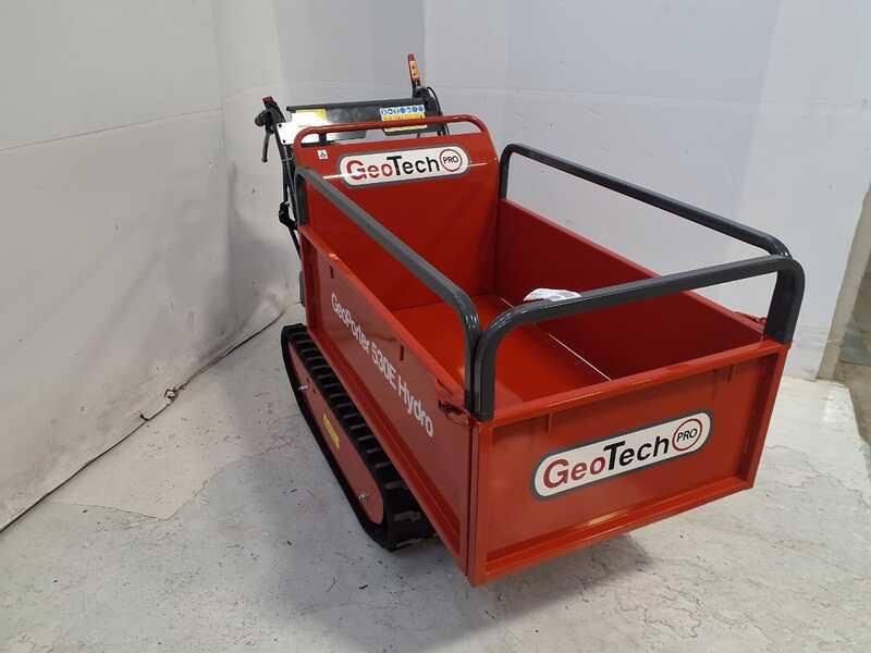 OUTLET - UTILIZZATO PER PROVA - GeoTech-Pro GeoPorter 530E Hydro - Motocarriola cingolata - Portata 500Kg