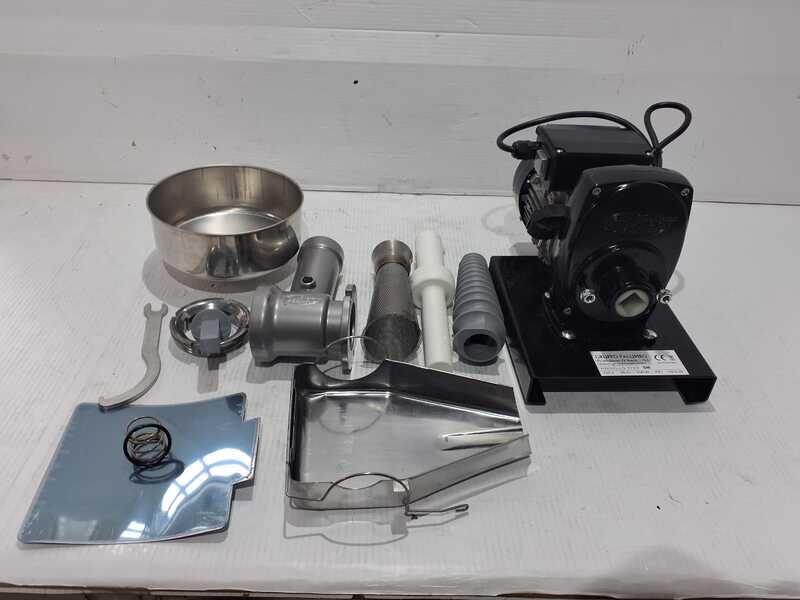 OUTLET - UTILIZZATO PER PROVA - Palumbo Pavi SM 3 INOX - Passapomodoro elettrico - Motore elettrico 375W - 220V