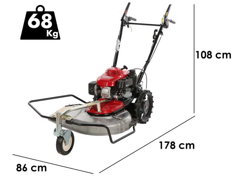 Honda UM 536 EBE2 - Trinciaerba a scoppio - Lama - Freno di stazionamento
