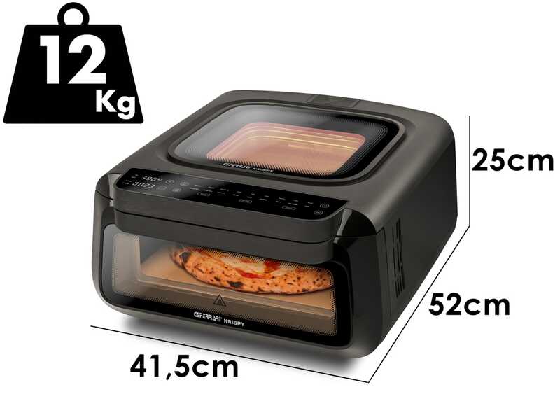 G3 Ferrari Krispy - Forno elettrico per pizza - Multifunzione