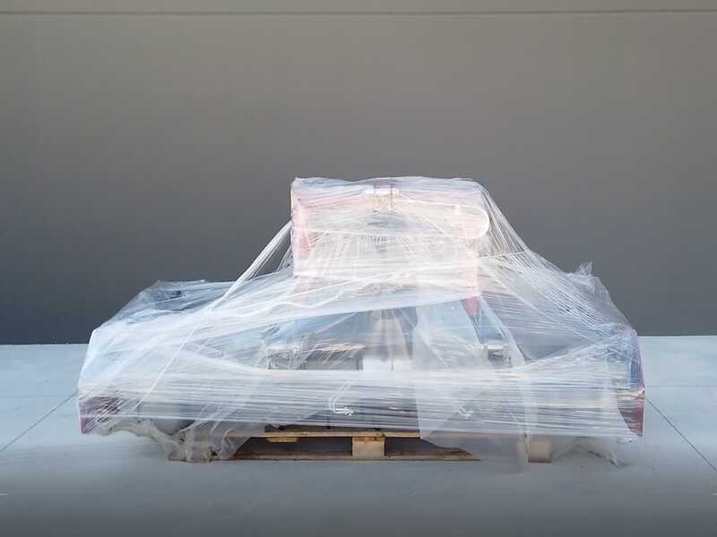 OUTLET - UTILIZZATO PER PROVA - Erpice rotante RH170 - Larghezza di lavoro 170 cm - 16 lame - Serie media con rullo a gabbia