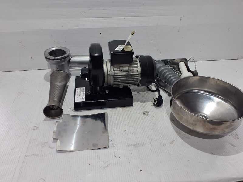 OUTLET - DIFETTI ESTETICI - Palumbo Pavi SM 5 INOX - Passapomodoro con motore elettrico 600W 220V