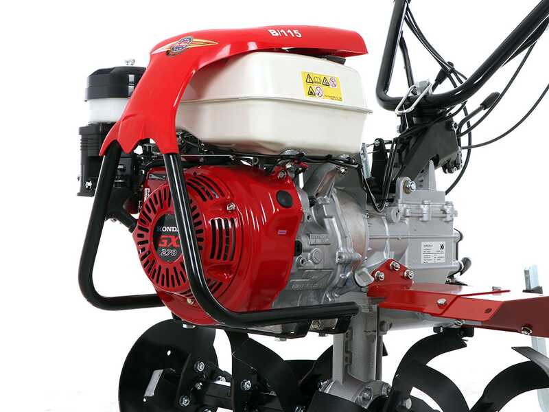 OUTLET - PICCOLI DIFETTI ESTETICI - Barbieri B/115 - Motozappa a benzina 9 HP - Motore Honda GX270