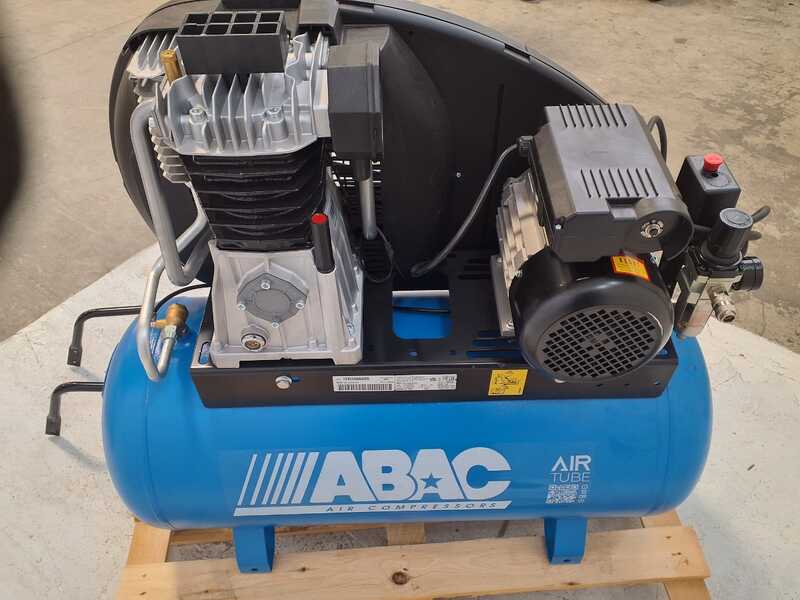 OUTLET - PICCOLI DIFETTI ESTETICI - ABAC EXP A49B 90 CM3 - Compressore aria elettrico monofase a cinghia - Motore 3 HP &ndash; 90 lt