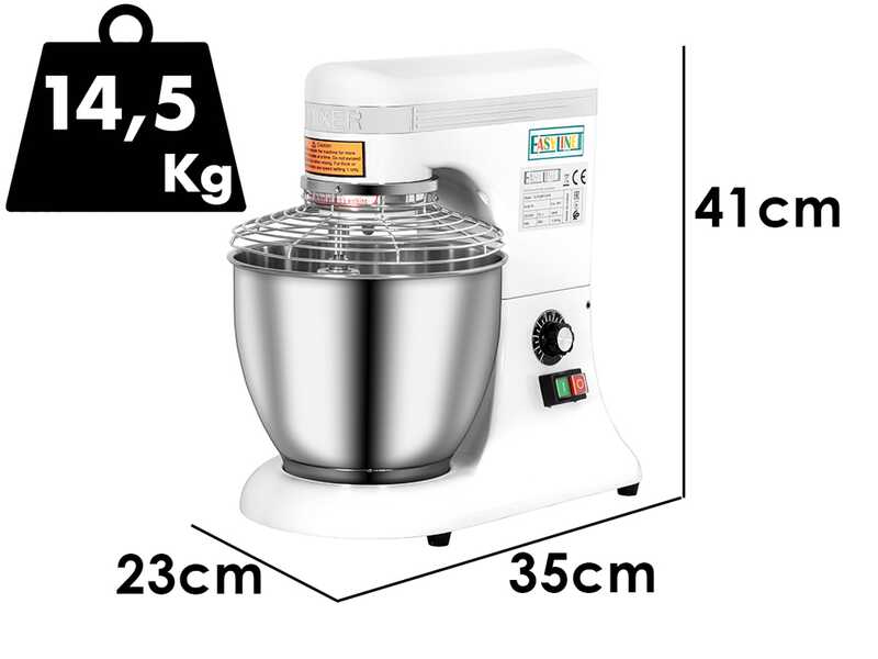 Fimar Easyline BH5 - Impastatrice Planetaria - Vasca da 4.7 litri