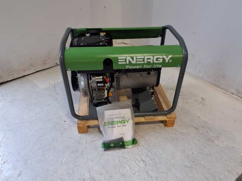 OUTLET - PICCOLI DIFETTI ESTETICI - Energy EY-7TDE AVR - Generatore di corrente diesel con AVR 5 kW - Continua 4,5 Trifase