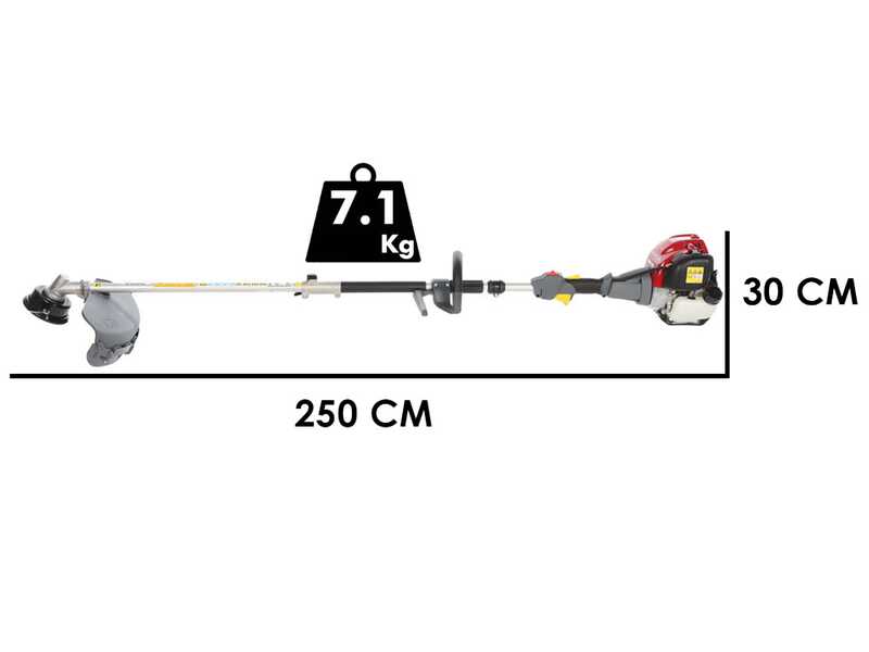 Honda UMC 435 E - Decespugliatore a scoppio multifunzione - GX35T