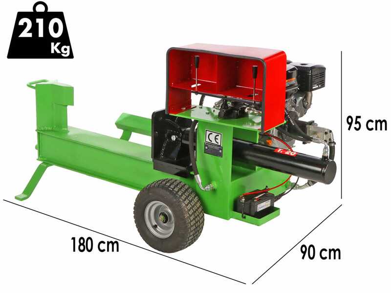 Spaccalegna a scoppio T-20 - Orizzontale