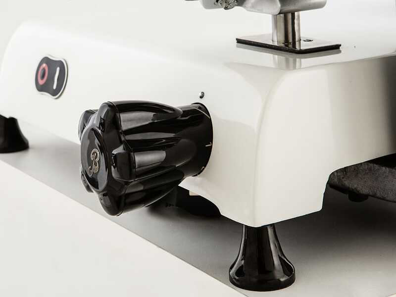 Berkel Red Line 300 Bianca - Affettatrice con lama in acciaio cromato da 300 mm