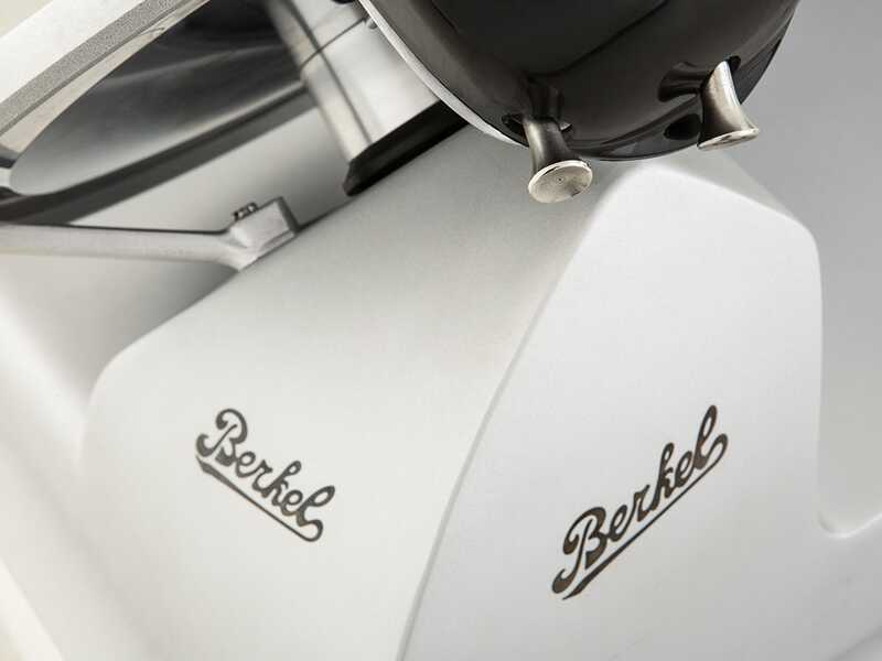 Berkel Red Line 300 Bianca - Affettatrice con lama in acciaio cromato da 300 mm