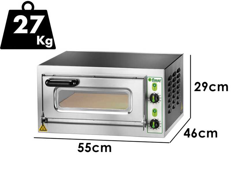 Fimar MICROV1C - Forno elettrico per pizza - 2200 W