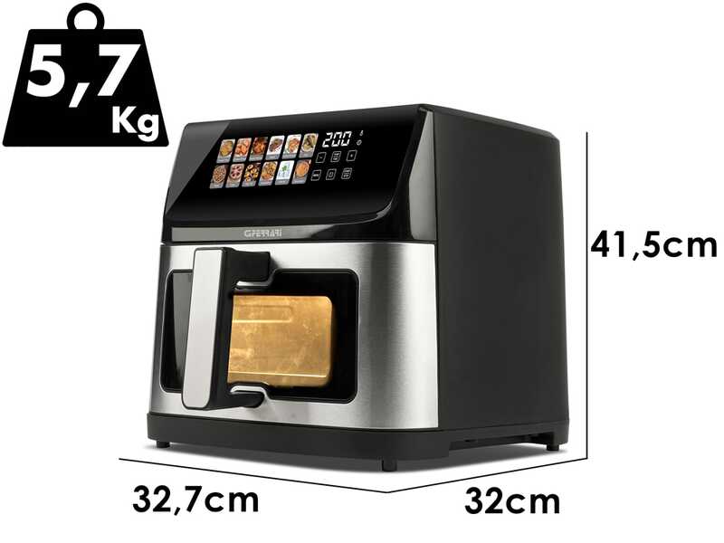 OUTLET - PICCOLI DIFETTI ESTETICI - G3 Ferrari Friggisano 10 e lode - Friggitrice ad aria