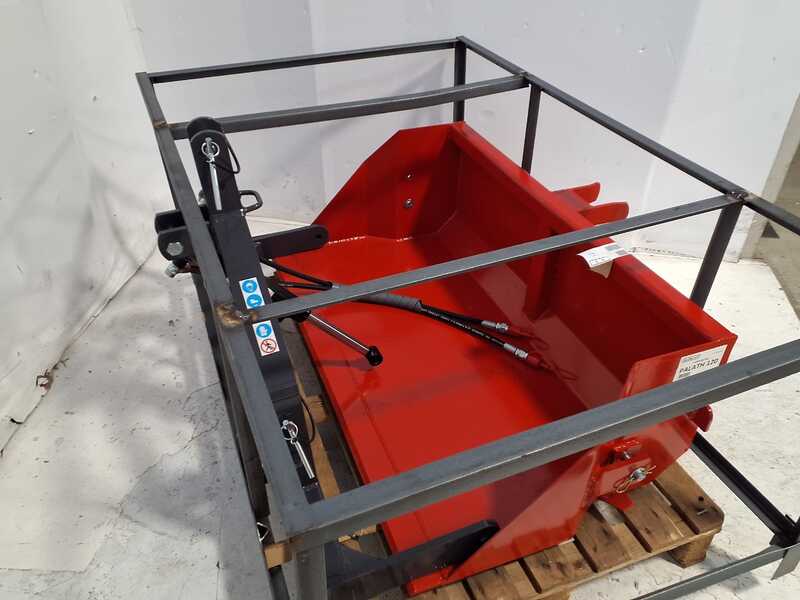 OUTLET - PICCOLI DIFETTI ESTETICI - GeoTech 120 cm - Paletta posteriore idraulica per trattore - Serie media - Portata 300Kg