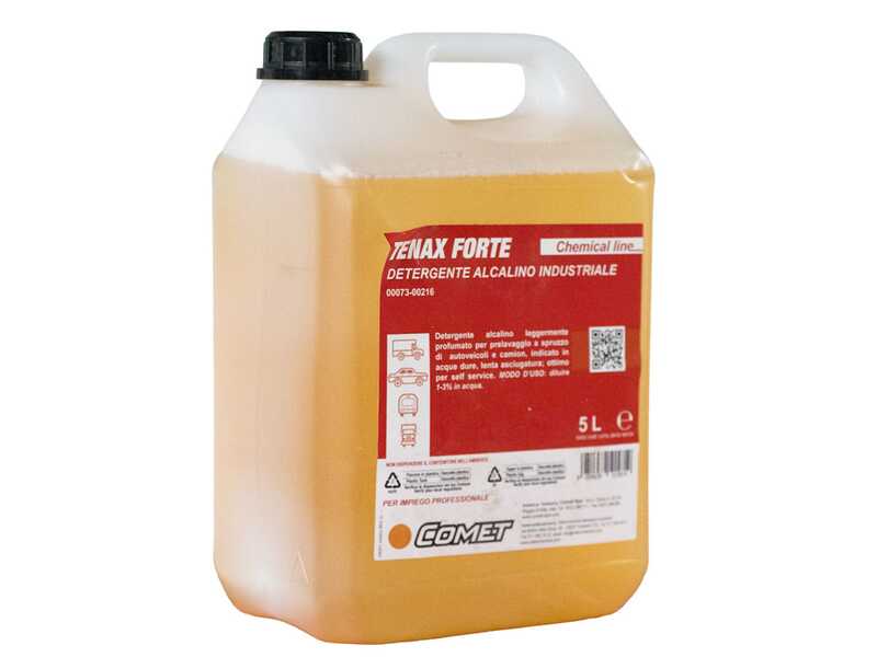5 L detergente alcalino industriale - TENAX FORTE COMET