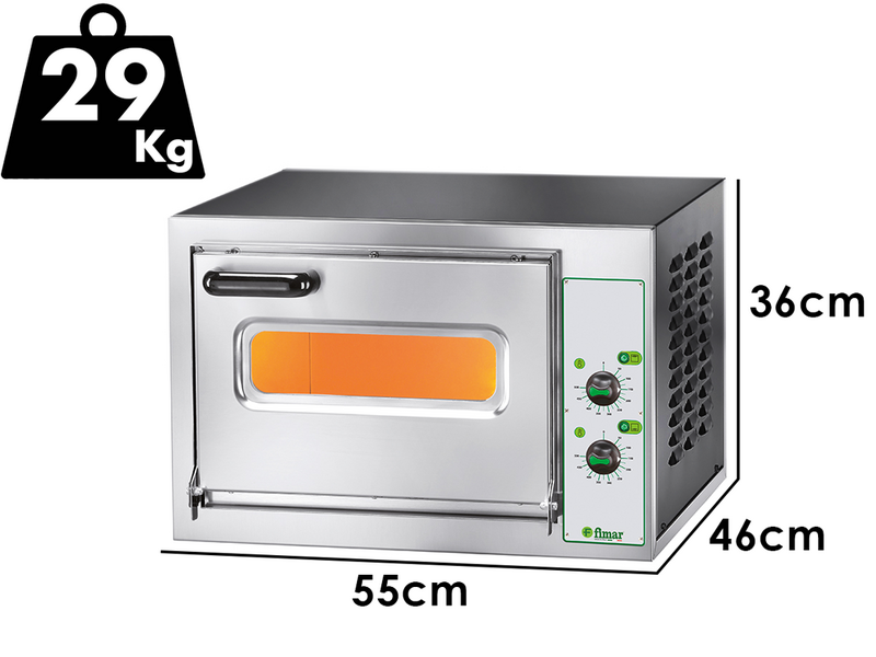 Fimar MICROV18C - Forno elettrico per pizza - 2200 W