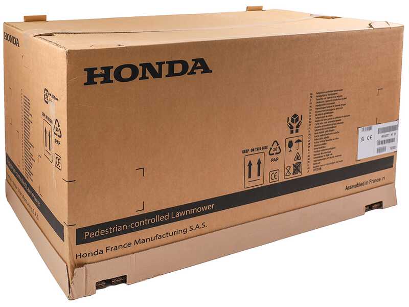 Honda HRX 537 HZ - Tagliaerba a scoppio trazionato - Honda GCVx 200 - Taglio 53 cm