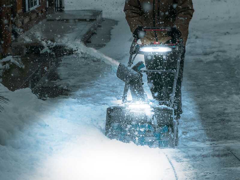 Makita SN001GZ - Spazzaneve a batteria - 40V - SENZA BATTERIA E CARICABATTERIA