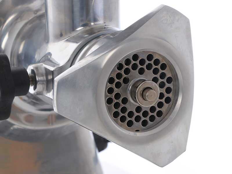 Fimar TC12S - Tritacarne elettrico - 230 V - 1 HP - Gruppo macinazione in alluminio - Senza inversione di marcia