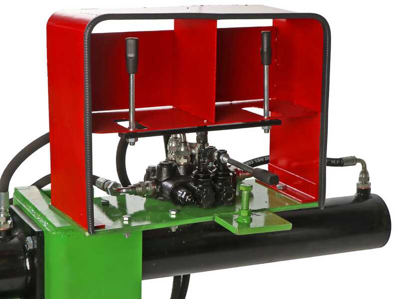 Spaccalegna a trattore 25T - Orizzontale - Pedana di carico idraulica