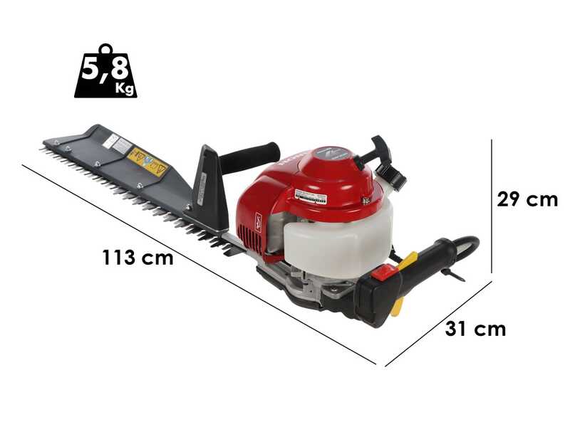 Honda HHH 25S 75ET - Tagliasiepi a scoppio con lama da 72 cm - 25 cc