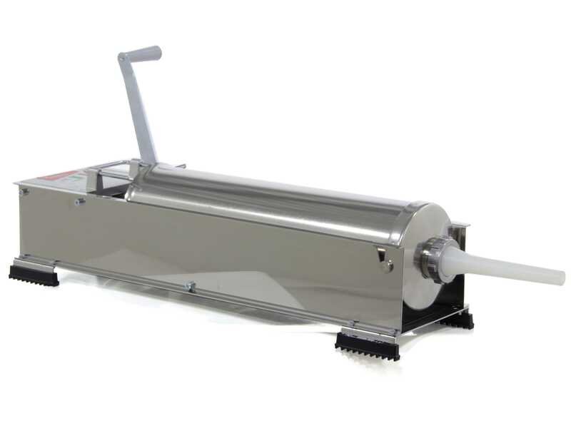 OUTLET - PICCOLI DIFETTI ESTETICI - Reber 8974 N INOX - Insaccatrice manuale professionale 12 Kg - 2 Velocit&agrave;