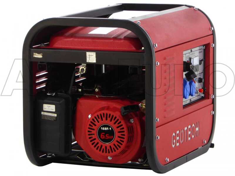 OUTLET - DIFETTI ESTETICI - GeoTech GGSA3000ES - Generatore di corrente con AVR e avv. elettrico 2.7 kW - Continua 2.5 kW Monofase