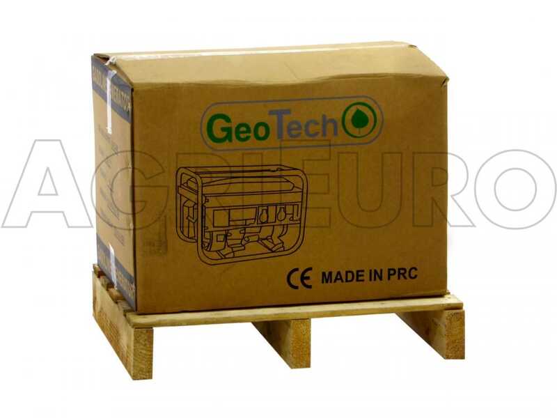 OUTLET - DIFETTI ESTETICI - GeoTech GGSA3000ES - Generatore di corrente con AVR e avv. elettrico 2.7 kW - Continua 2.5 kW Monofase