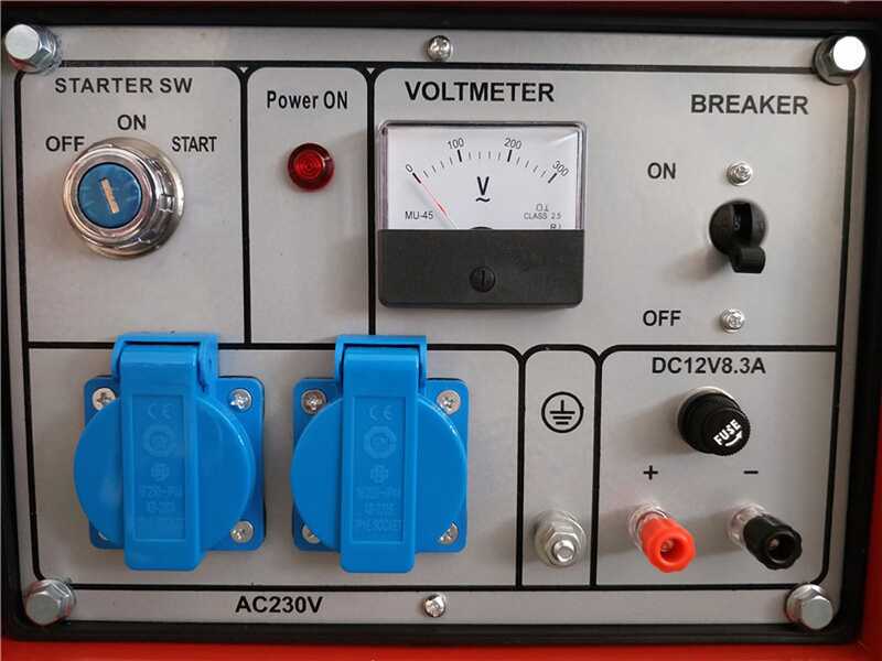 OUTLET - DIFETTI ESTETICI - GeoTech GGSA3000ES - Generatore di corrente con AVR e avv. elettrico 2.7 kW - Continua 2.5 kW Monofase