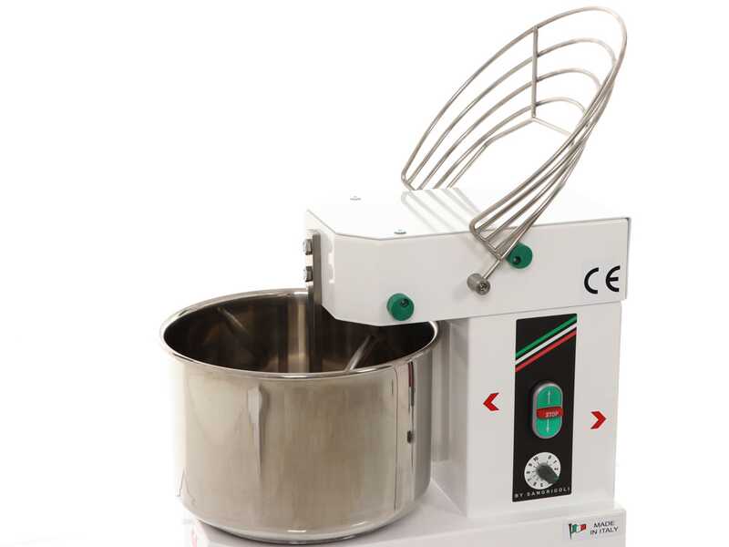 OUTLET - DIFETTI ESTETICI - SPIRALMAC SV8HH ROYAL - Impastatrice a spirale ad alta idratazione - 10 Velocit&agrave; - 8 Kg