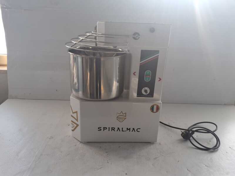 OUTLET - DIFETTI ESTETICI - SPIRALMAC SV8HH ROYAL - Impastatrice a spirale ad alta idratazione - 10 Velocit&agrave; - 8 Kg