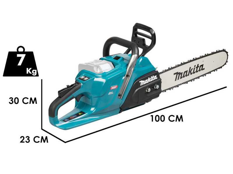 Makita XGT UC030GZ - Elettrosega a batteria - Barra da 50 cm - 5Ah 40V