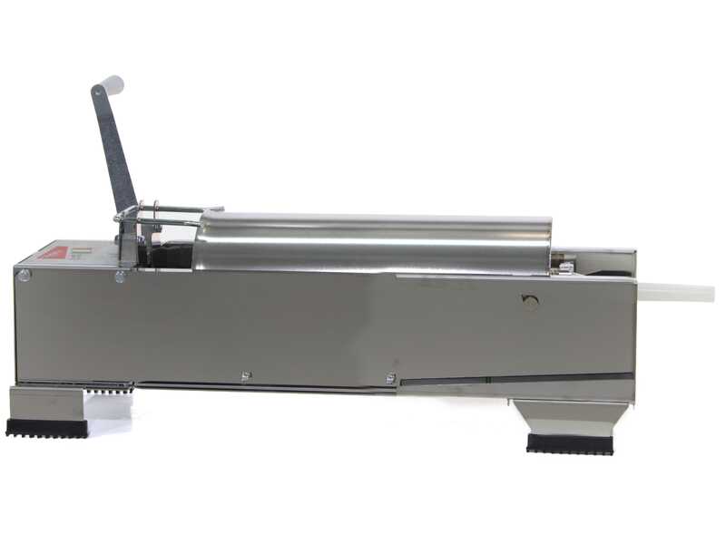 OUTLET - PICCOLI DIFETTI ESTETICI - Reber 8965 N INOX - Insaccatrice manuale per salumi 15 Kg - 2 Velocit&agrave;