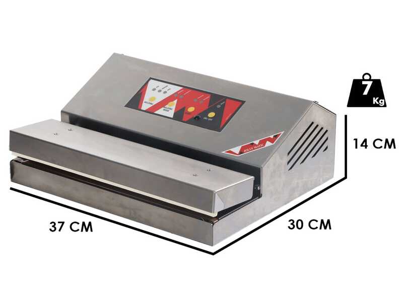 Tecla Jolly Matic - Macchina per sottovuoto - Barra saldante da 30cm
