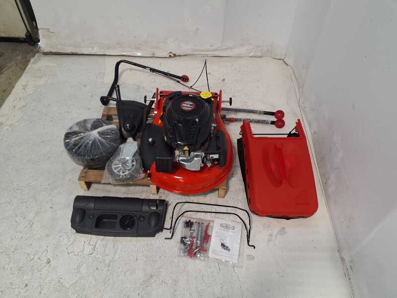 OUTLET - PICCOLI DIFETTI ESTETICI - GeoTech-Pro S53-3 BMSWG L200 - Tagliaerba a scoppio trazionato - Con ruota pivottante