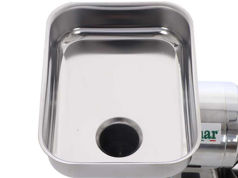 Fimar AB8D - Tritacarne elettrico - Grattugia integrata - 230 V - 1 HP - Gruppo di macinazione esterno