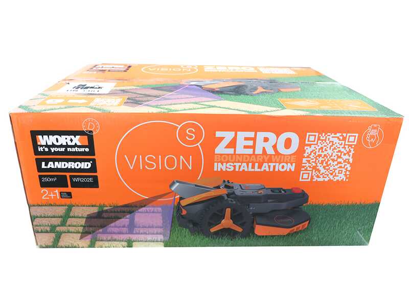 PROMO Worx Landroid Vision S250 WR202E - Robot Tagliaerba - Senza impianto