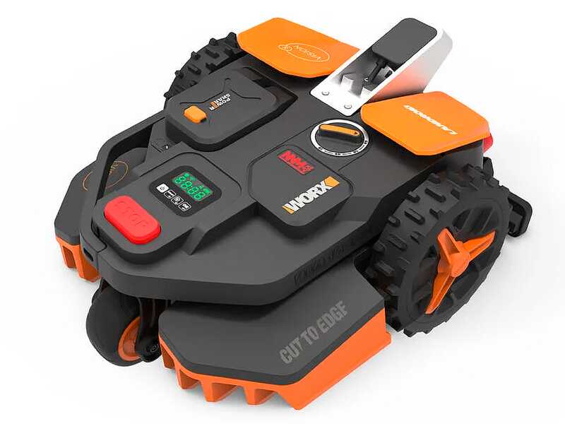 Robottiruohonleikkurin rakenne