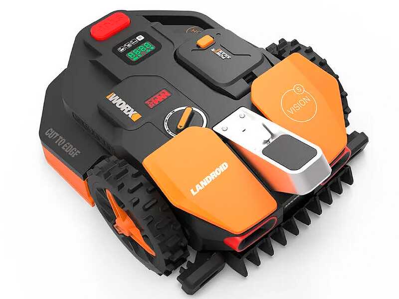 Robottiruohonleikkuri latausasemalla