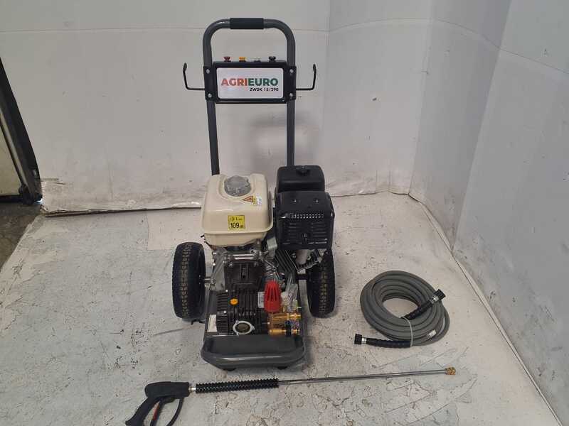 OUTLET - UTILIZZATO PER PROVA - Idropulitrice industriale a scoppio ZWDK 15/290 - 290 bar - 900 l/h - Con pompa Comet ZWD-K - motore Honda GX 390