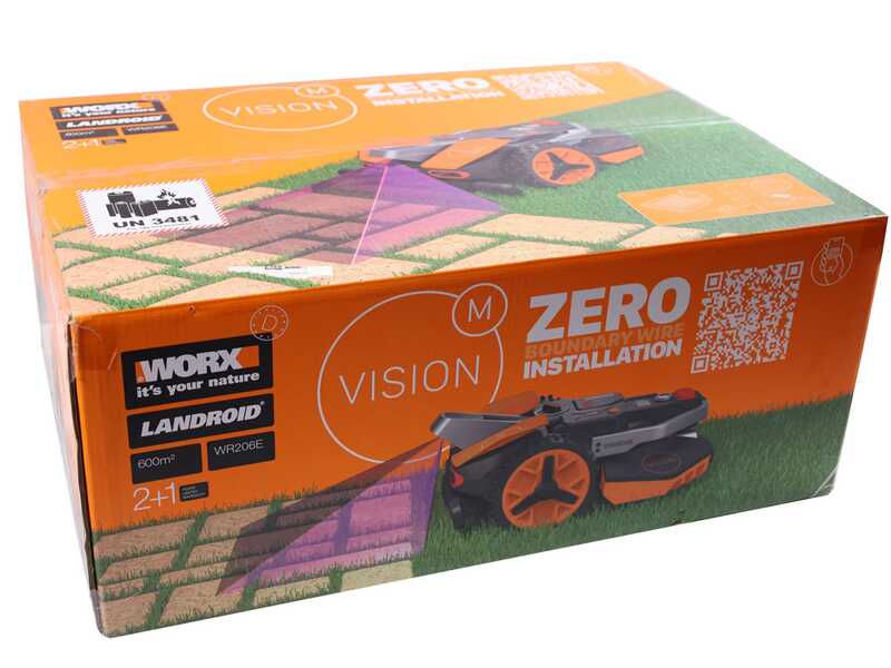 Worx Landroid Vision L1300 WR213E - Robot Tagliaerba - Senza impianto