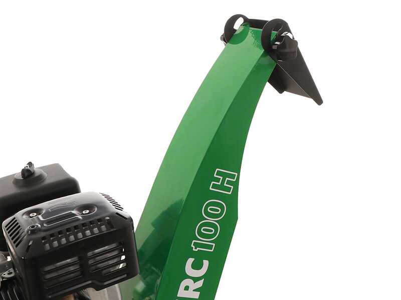 OUTLET - DIFETTI ESTETICI - GreenBay GB-WRC 100 H - Biotrituratore a scoppio professionale - Motore Honda GX200 da 6.5 HP