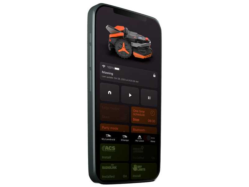 Worx Landroid Vision S250 WR202E - Robot Tagliaerba - Senza impianto