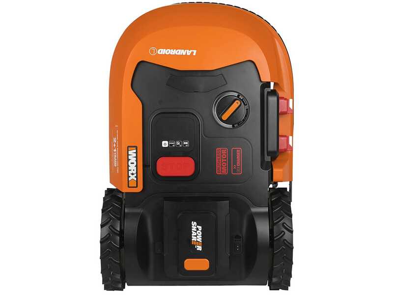 Worx Landroid WR147E.1 - Robot rasaerba - Con perimetro - Batteria 20V e 4Ah - L1000 - Sensore ostacoli in omaggio!