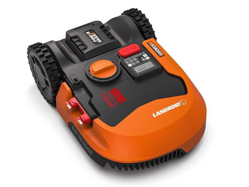 Worx Landroid L WR155E - Robot rasaerba - Con perimetro - Batteria al litio - L2000 - Sensore ostacoli in omaggio!