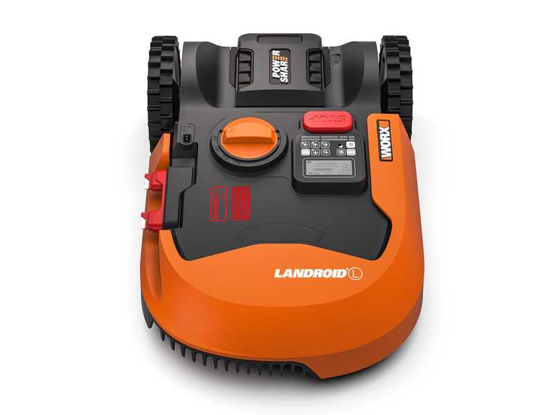 Worx Landroid L WR155E - Robot rasaerba - Con perimetro - Batteria al litio - L2000 - Sensore ostacoli in omaggio!