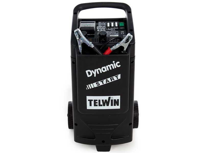 OUTLET - DIFETTI ESTETICI - Telwin Dynamic 420 Start - Caricabatterie auto e avviatore - batterie WET/START-STOP 12/24V